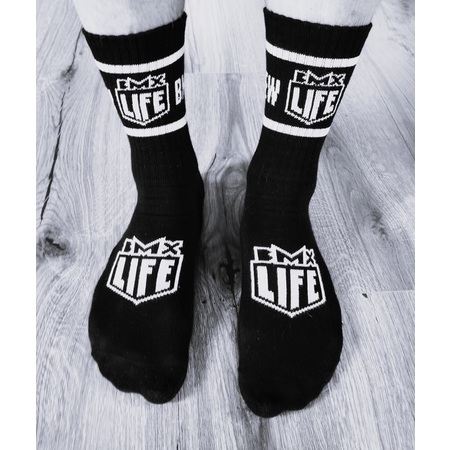 BMX LIFE CREW socks (black)