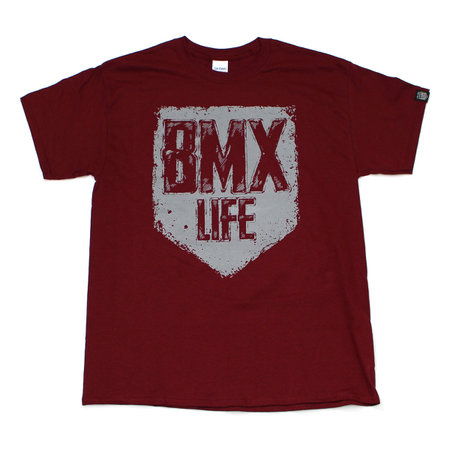 BMX LIFE Tarcza (maroon)