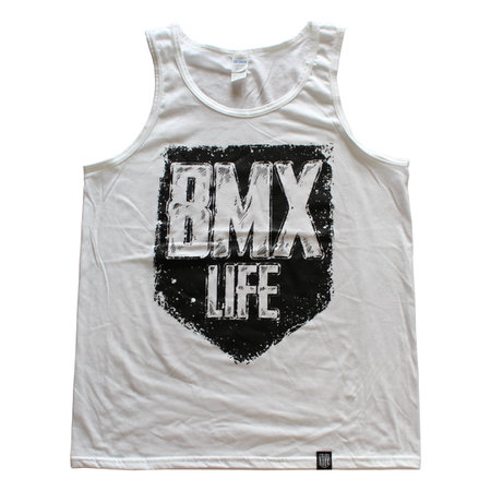 BMX LIFE Tarcza Tank Top (white)