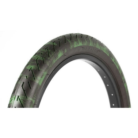 FIT T/A tire (black/green brush)