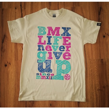 BMX LIFE Never give up v2 (sand)