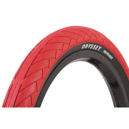 Odyssey Dugan tire (red/black)