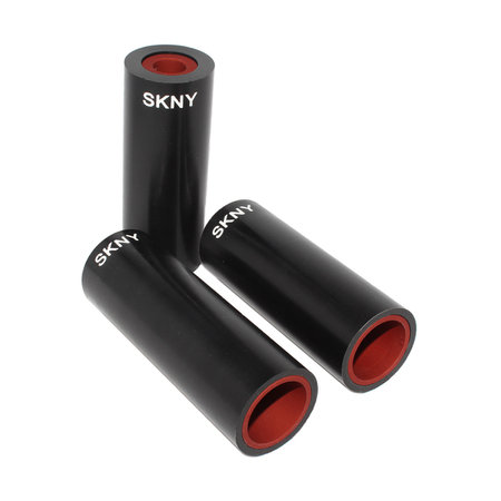 SKNY Plastic Alu peg (black/red)