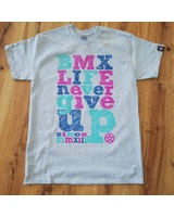 BMX LIFE Never give up v2 (grey)